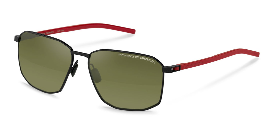 Sunglasses porsche design p8989 a417 negro geometric masculino size 61mm - Main view