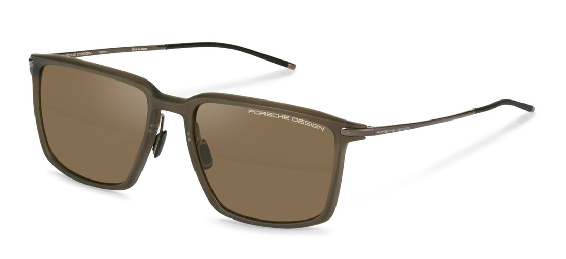 Sunglasses porsche design p8991 c629 verde square masculino size 58mm - Main view