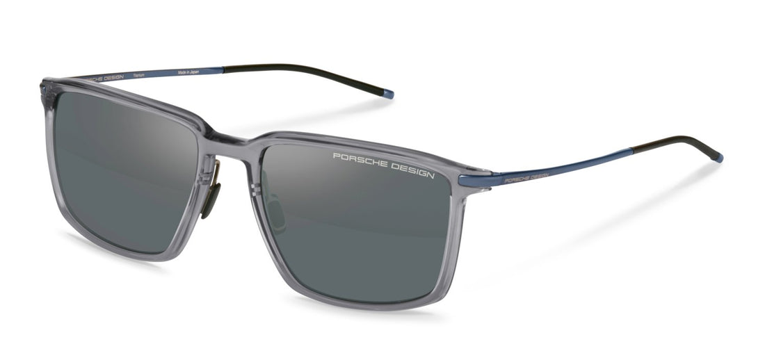 Sunglasses porsche design p8991 d731 gris square masculino size 58mm - Main view