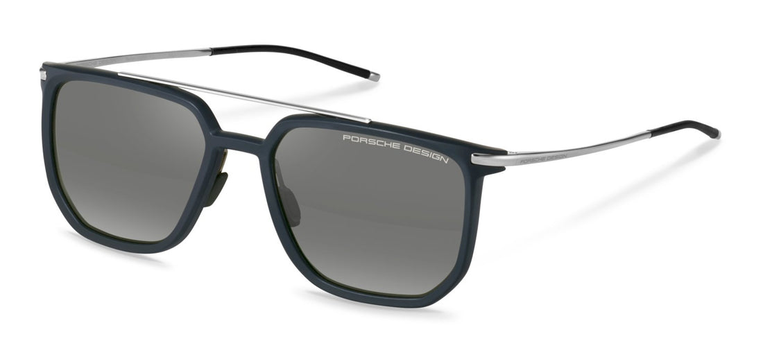Sunglasses porsche design p8992 b175 azul navigator masculino size 56mm - Main view