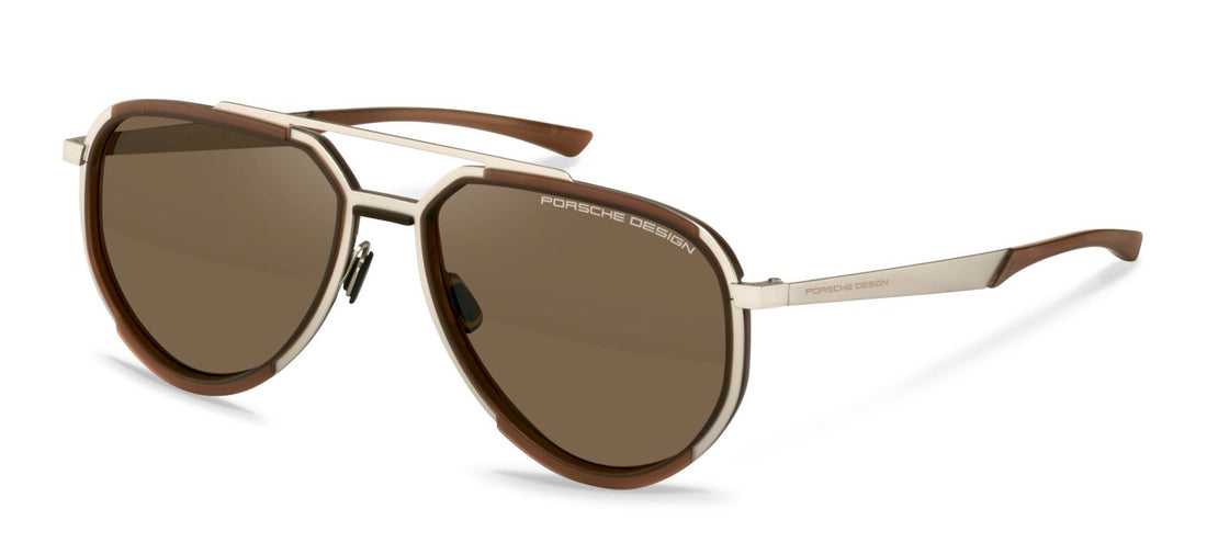 Óculos de sol porsche design p8994 c171 dorado navigator masculino tamanho 60mm - Vista principal