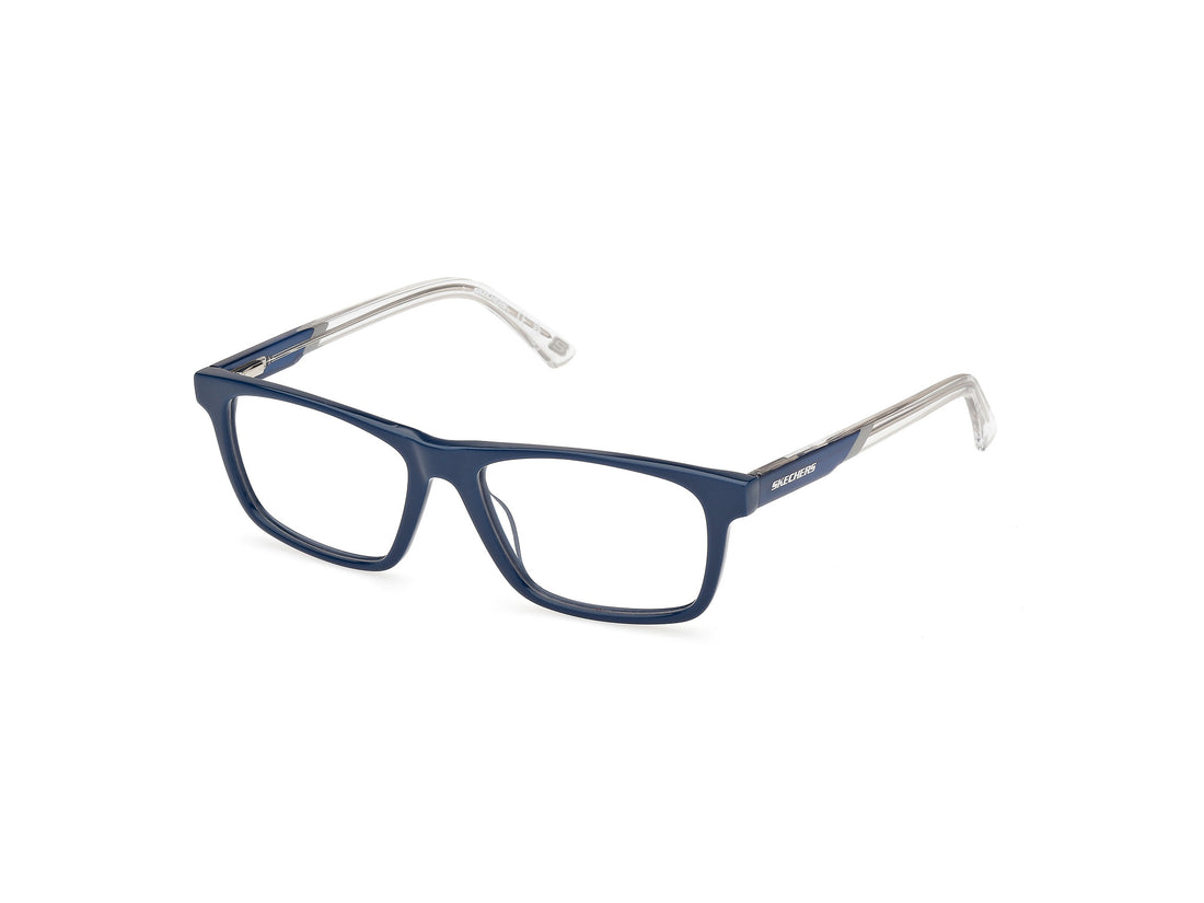 Occhiali da vista skechers se50007 090 azul rectangular infantil taglia 50mm - Vista principale