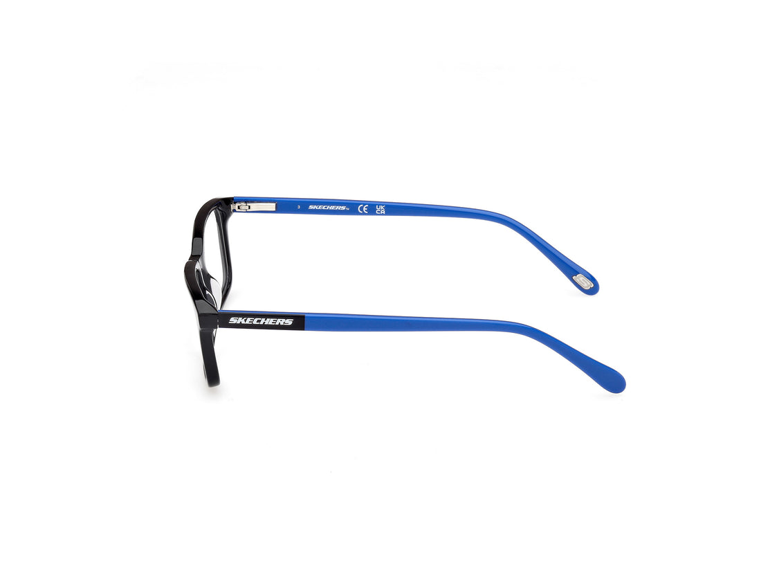Lunettes de vue skechers se50012 001 negro rectangular masculino taille 48mm - Vue détaillée