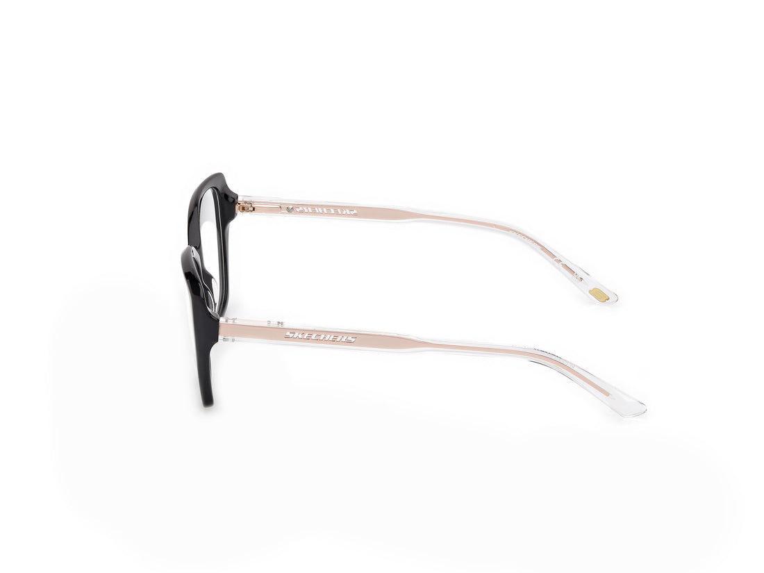 Lunettes de vue skechers se50060 001 negro cat eye femenino taille 53mm - Vue détaillée