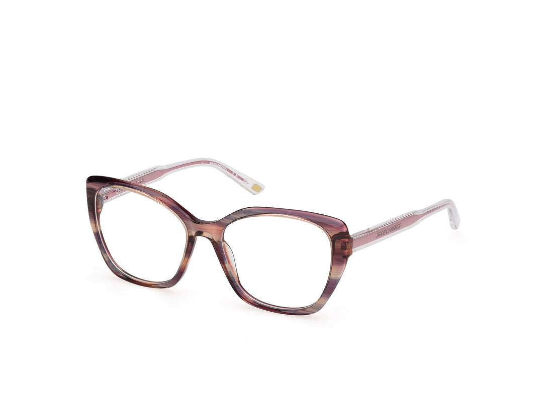 Lunettes de vue skechers se50060 074 rosa cat eye femenino taille 53mm - Vue principale