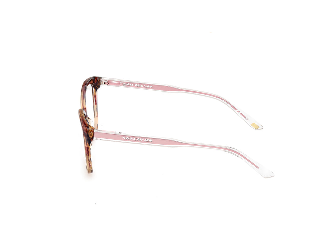 Lunettes de vue skechers se50062 074 rosa cat eye femenino taille 54mm - Vue détaillée