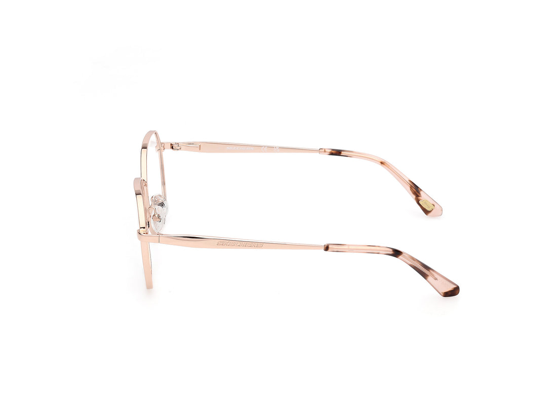 Lunettes de vue skechers se50063 028 dorado geometric femenino taille 53mm - Vue détaillée
