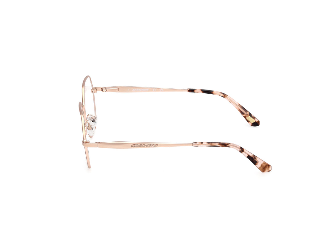 Lunettes de vue skechers se50064 029 dorado geometric femenino taille 53mm - Vue détaillée