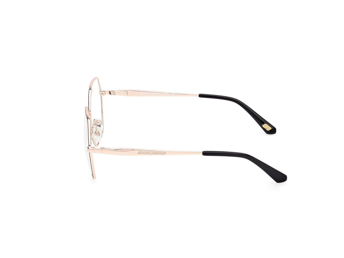 Lunettes de vue skechers se50064 033 dorado geometric femenino taille 55mm - Vue détaillée