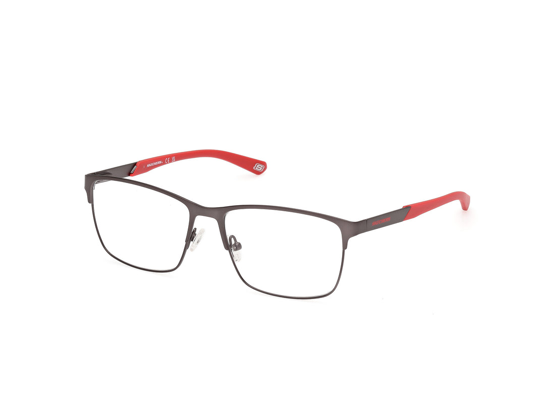 Lunettes de vue skechers se50066 009 plateado rectangular masculino taille 56mm - Vue principale