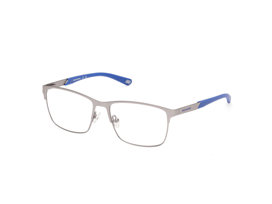 Lunettes de vue skechers se50066 011 plateado rectangular masculino taille 56mm - Vue principale