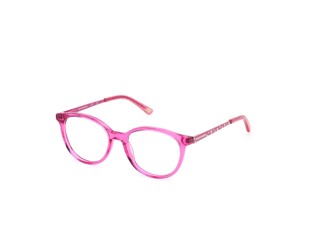 Lunettes de vue skechers se50071 072 rosa round femenino taille 46mm - Vue principale