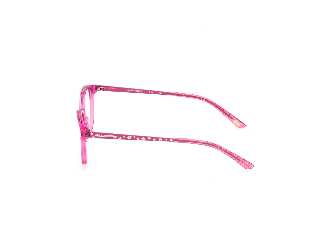 Lunettes de vue skechers se50071 072 rosa round femenino taille 46mm - Vue détaillée