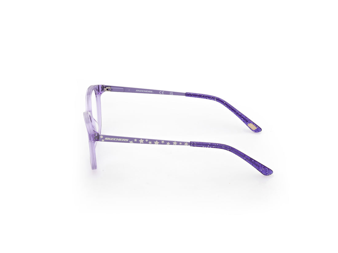 Lunettes de vue skechers se50071 081 morado round femenino taille 46mm - Vue détaillée