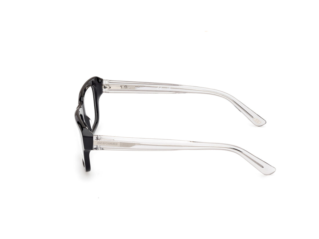 Lunettes de vue skechers se50074 001 negro rectangular masculino taille 53mm - Vue détaillée