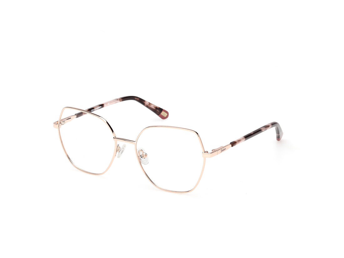 Lunettes de vue skechers se50132 028 dorado geometric femenino taille 53mm - Vue principale