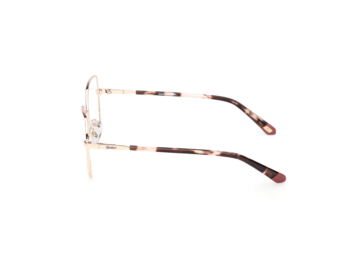 Lunettes de vue skechers se50132 028 dorado geometric femenino taille 53mm - Vue détaillée