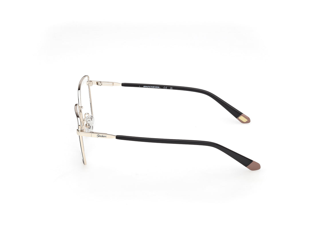 Lunettes de vue skechers se50133 001 negro geometric femenino taille 55mm - Vue détaillée