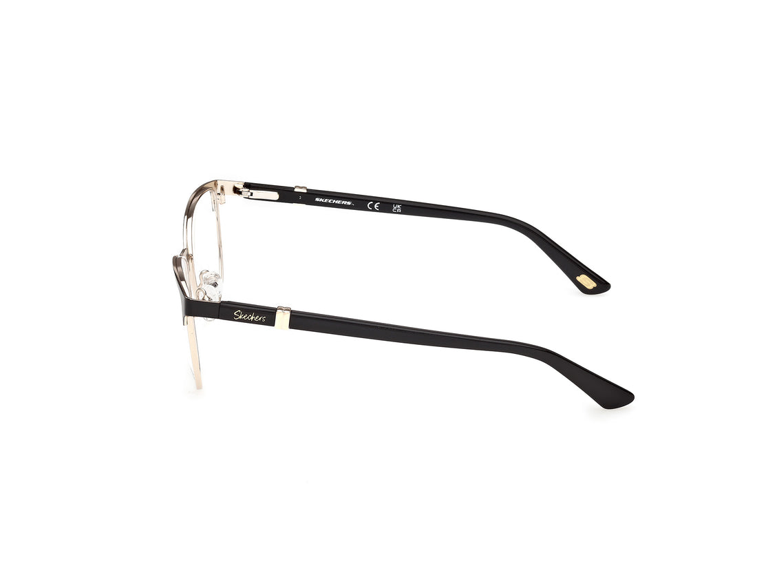 Lunettes de vue skechers se50178 005 negro square femenino taille 53mm - Vue détaillée