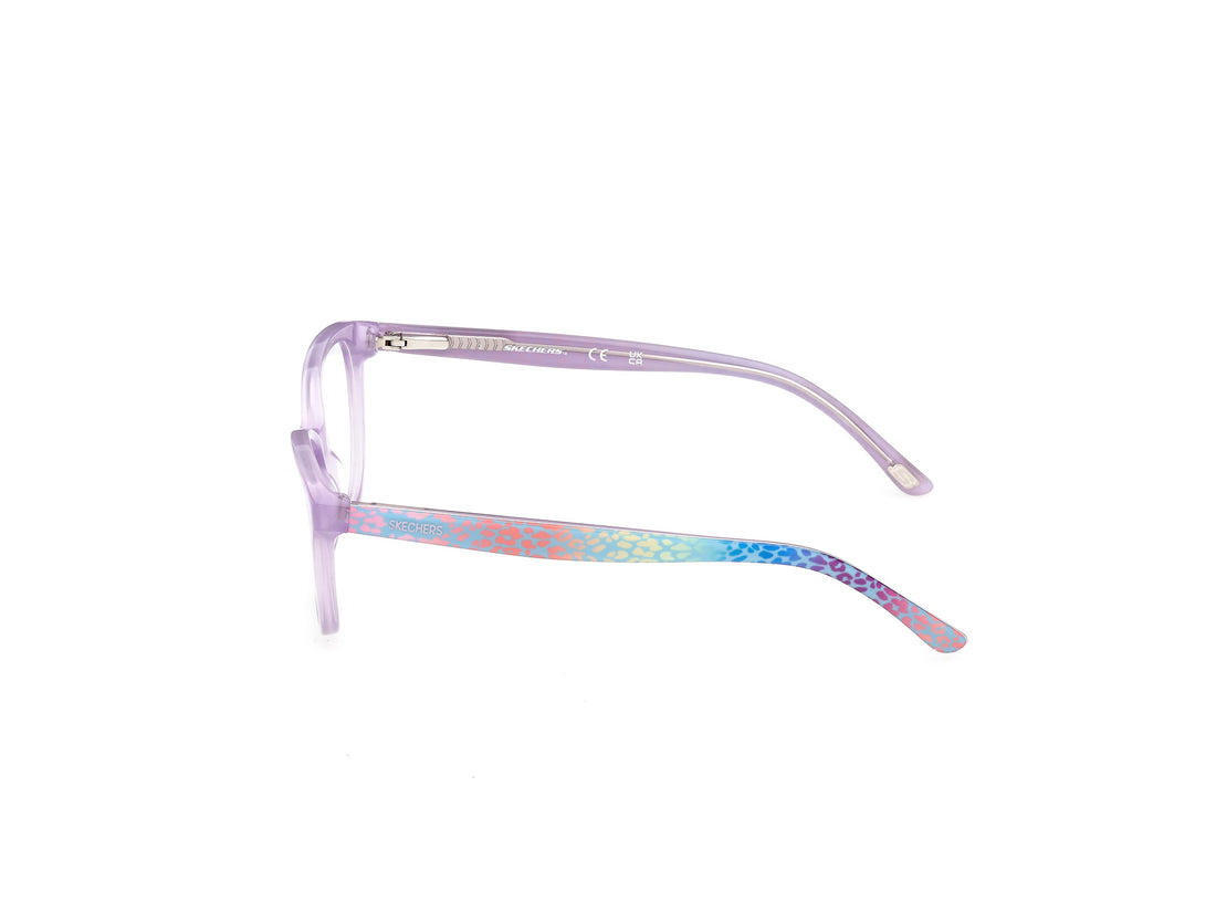 Brillen skechers se50200 083 violeta square femenino größe 48mm - Detailansicht