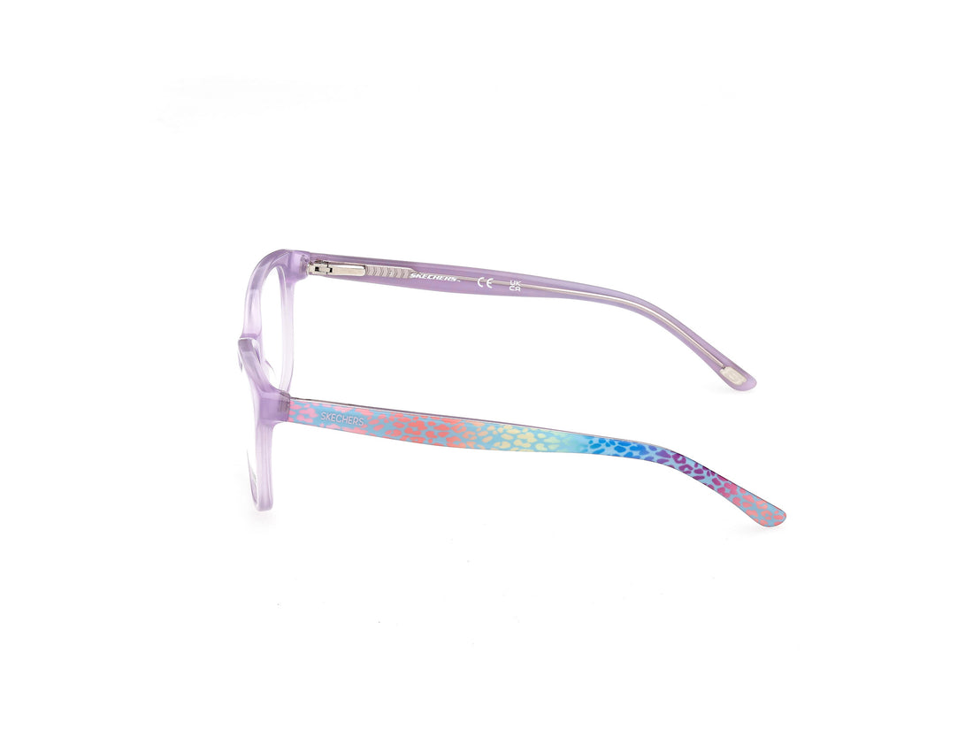 Brillen skechers se50201 083 violeta square femenino größe 49mm - Detailansicht