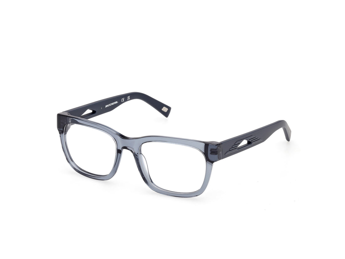 Occhiali da vista skechers se50219 020 gris rectangular unisex taglia 52mm - Vista principale