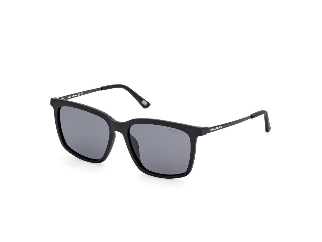 Occhiali da sole skechers se6282 02d negro masculino taglia 53mm - Vista principale