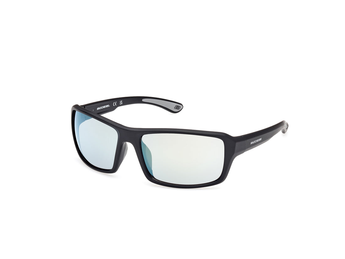 Occhiali da sole skechers se6289 02c negro unisex taglia 61mm - Vista principale