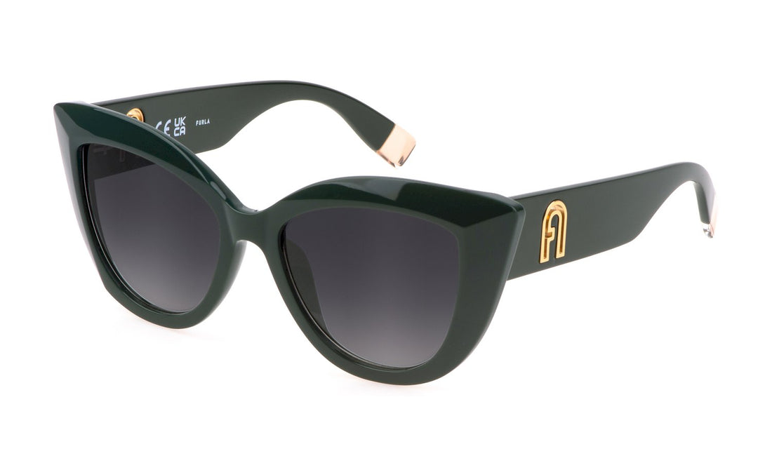 Solglasögon furla sfu711 0d80 femenino storlek 53mm - Huvudvy