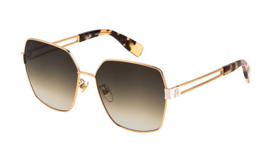 Solglasögon furla sfu716 0300 femenino storlek 59mm - Huvudvy