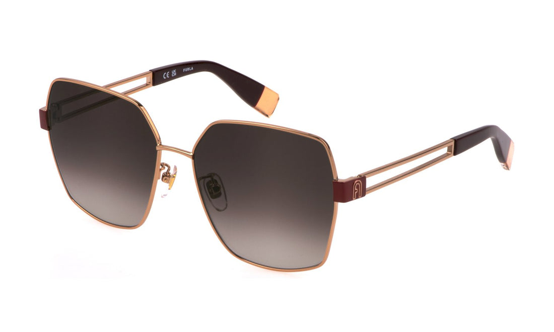 Solglasögon furla sfu716 08fc femenino storlek 59mm - Huvudvy
