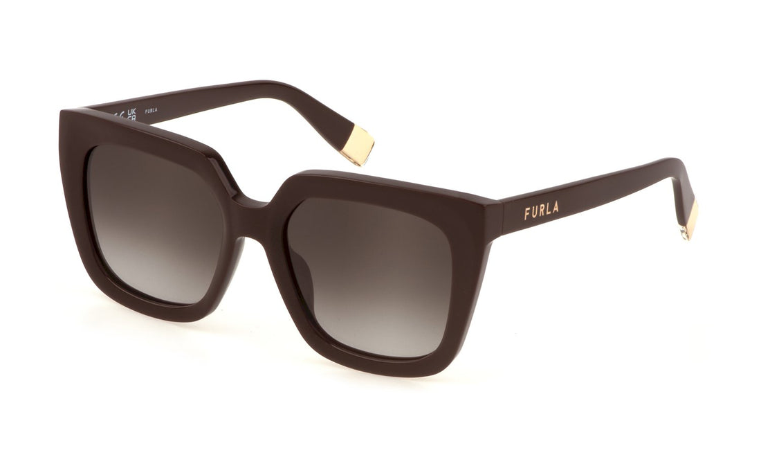Solglasögon furla sfu776 06yw femenino storlek 53mm - Huvudvy