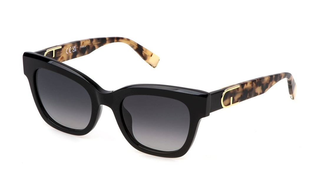 Occhiali da sole furla sfu814v 700y negro square femenino taglia 52mm - Vista principale