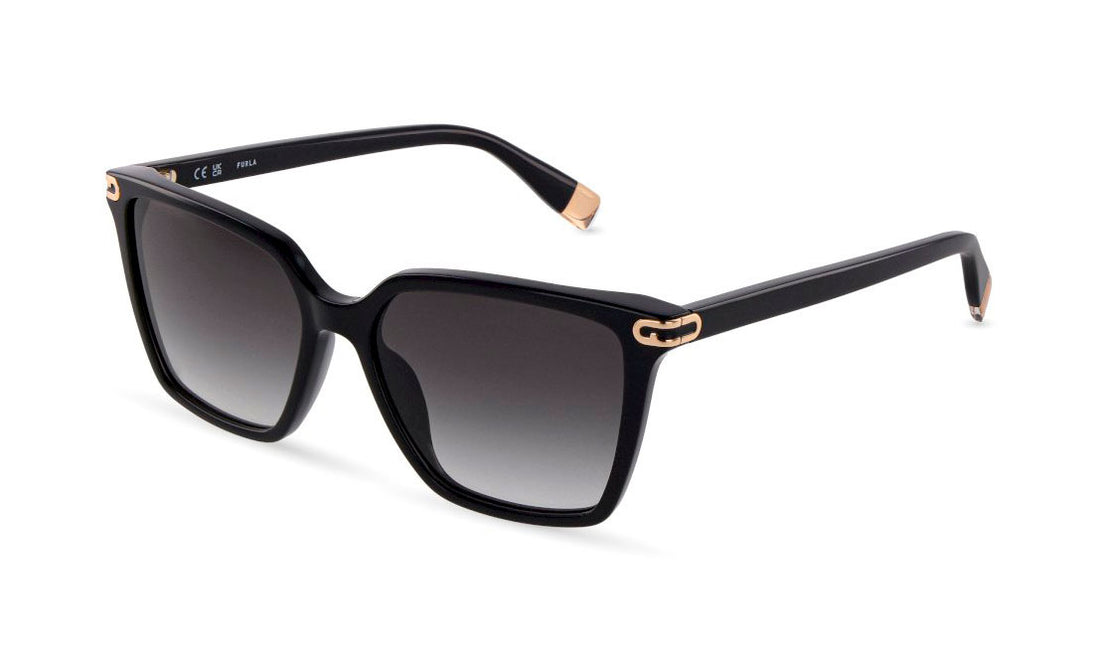 Sonnenbrillen furla sfub13 0700 negro square femenino größe 55mm - Hauptansicht