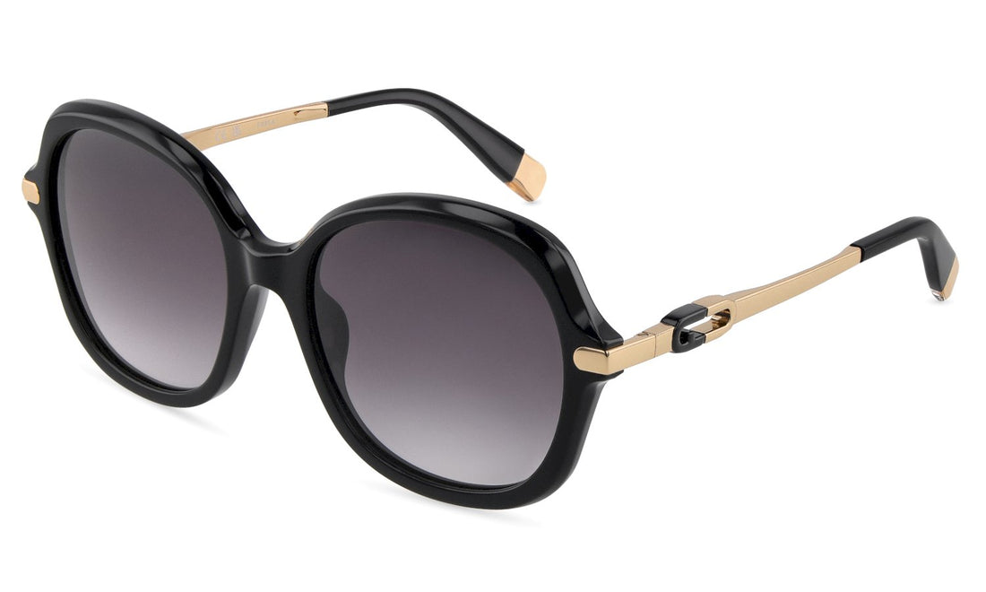 Óculos de sol furla sfub14 0700 negro geometric femenino tamanho 56mm - Vista principal