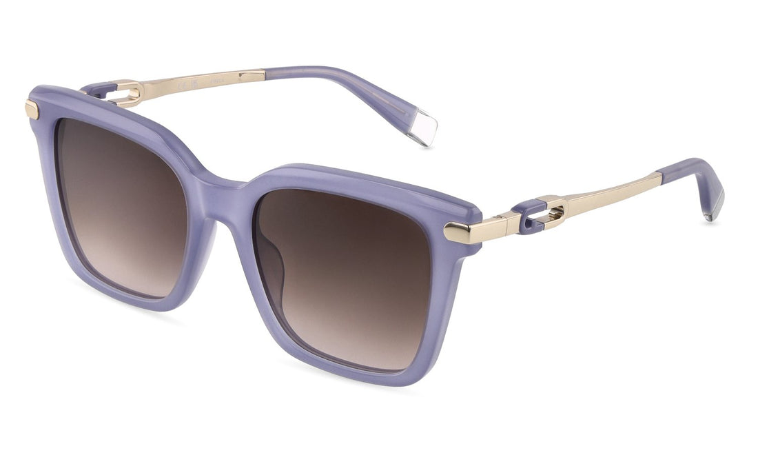 Óculos de sol furla sfub15 06de azul square femenino tamanho 53mm - Vista principal