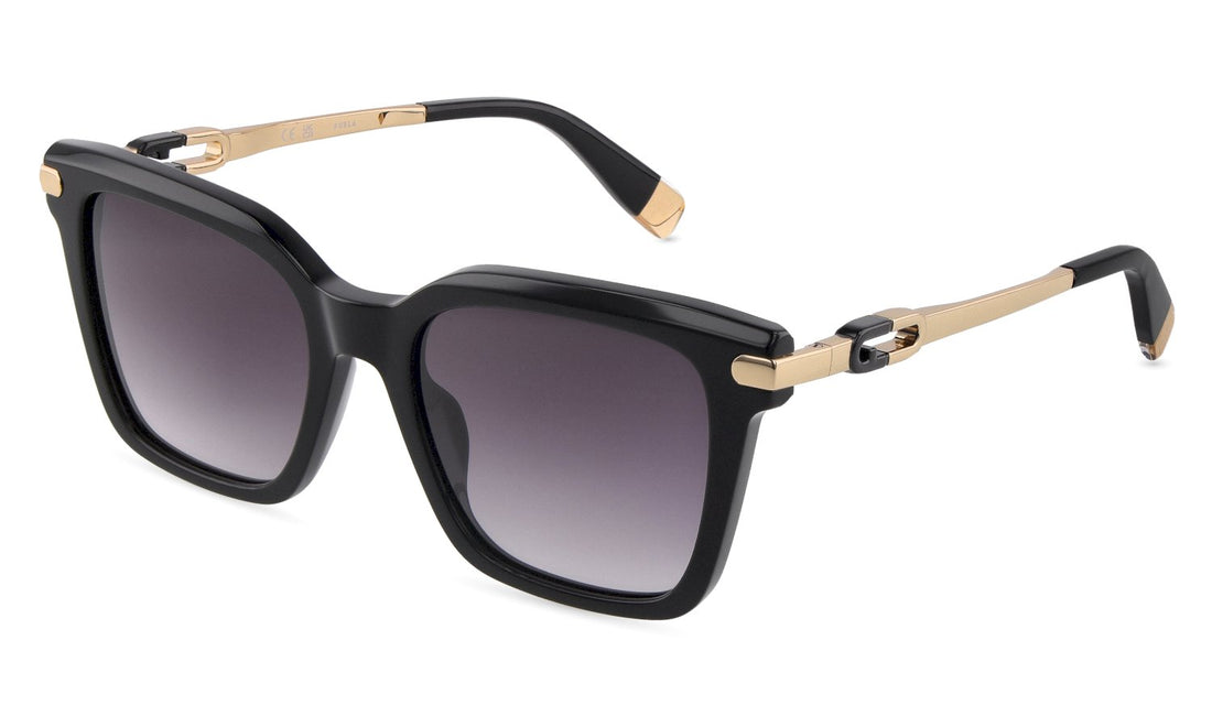Óculos de sol furla sfub15 0700 negro square femenino tamanho 53mm - Vista principal