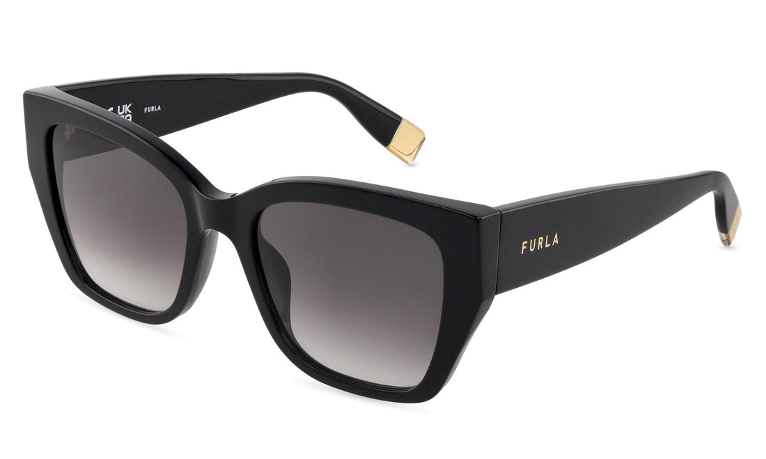 Óculos de sol furla sfub48 0700 negro square femenino tamanho 54mm - Vista principal