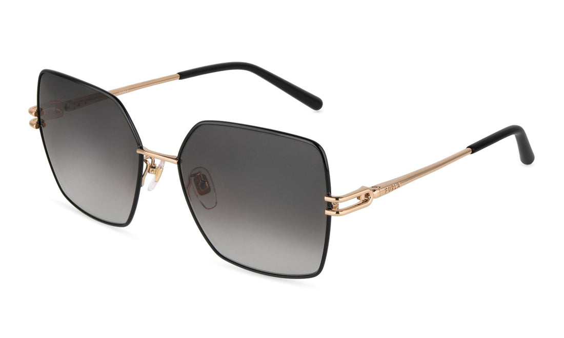 Óculos de sol furla sfub53 0301 dorado square femenino tamanho 57mm - Vista principal