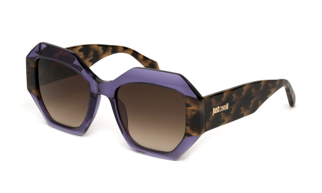Occhiali da sole just cavalli sjc100v 0d81 violeta geometric femenino taglia 53mm - Vista principale