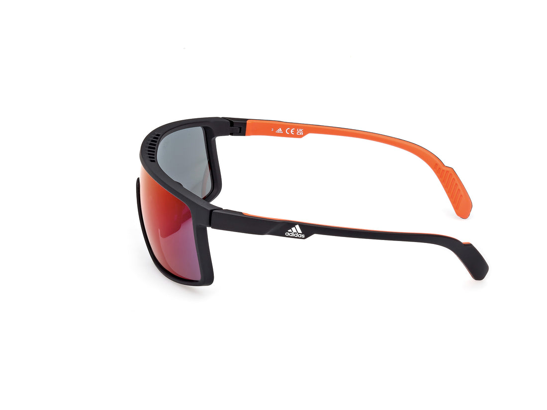 Solglasögon adidas sport sp0057 02z negro unisex storlek 0mm - Detaljvy
