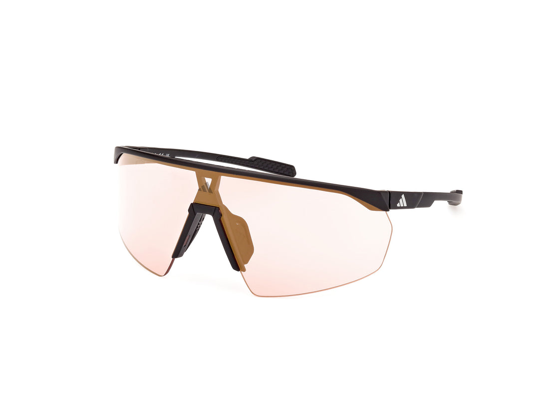 Solglasögon adidas sport sp0075 02y negro femenino storlek 0mm - Huvudvy
