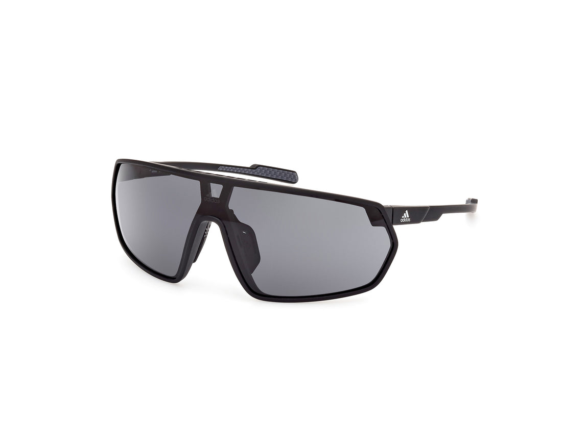 Solglasögon adidas sport sp0089 02a negro unisex storlek 0mm - Huvudvy