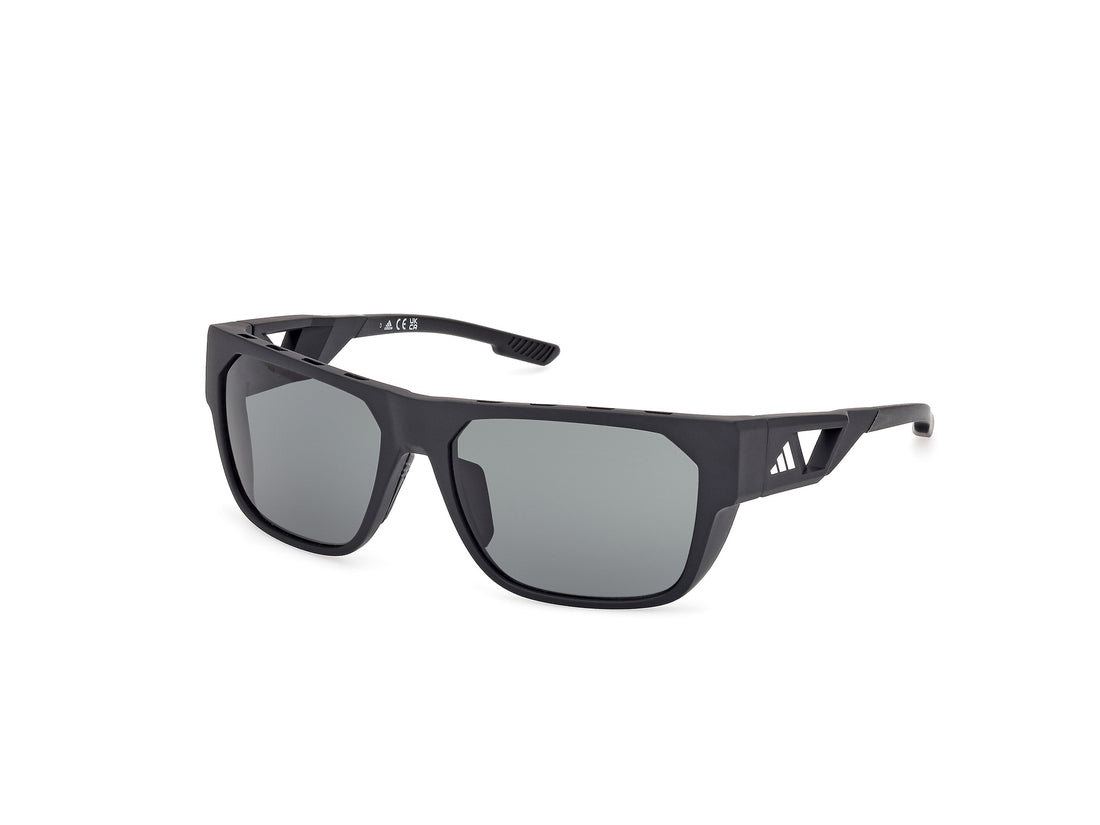 Solglasögon adidas sport sp0102 02n navigator masculino storlek 57mm - Huvudvy