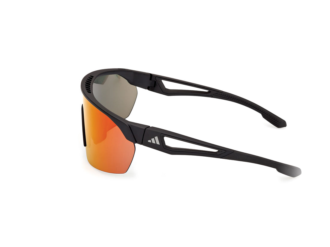 Óculos de sol adidas sport sp0103 adidas anemos 002 negro shield unisex tamanho 0mm - Vista de detalhe