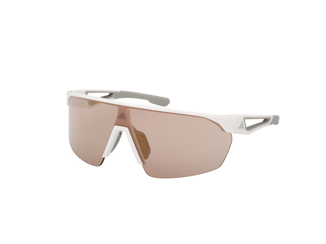 Solglasögon adidas sport sp0103 adidas anemos 21g blanco shield unisex storlek 0mm - Huvudvy