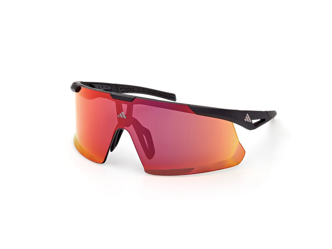 Solglasögon adidas sport sp0106 adidas dunamis evo 02l negro shield unisex storlek 0mm - Huvudvy