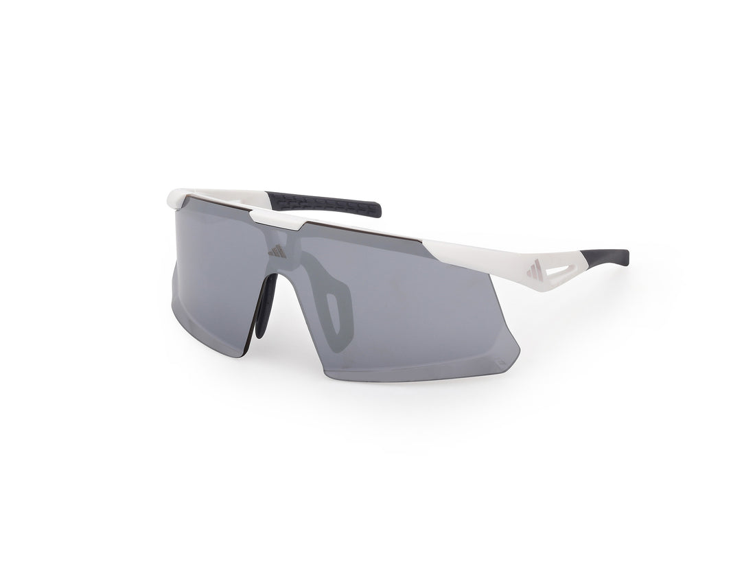 Solglasögon adidas sport sp0107 adidas dunamis evo-s 21c blanco shield unisex storlek 0mm - Huvudvy