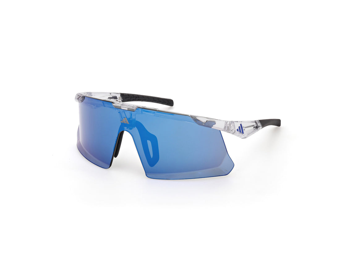 Solglasögon adidas sport sp0107 adidas dunamis evo-s 26x transparente shield unisex storlek 0mm - Huvudvy