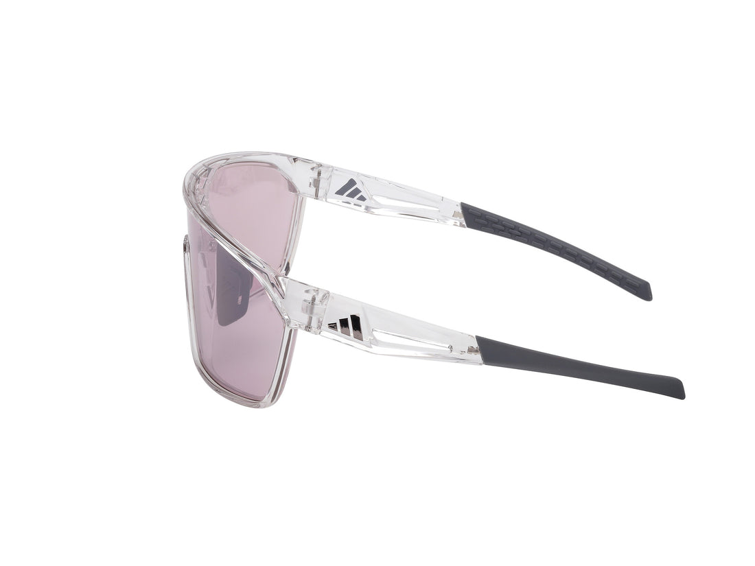 Solglasögon adidas sport sp0108 26z transparente shield unisex storlek 0mm - Detaljvy